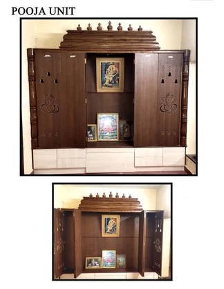 Salon interior in Tirunelveli